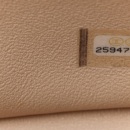 Chanel Caviar Quilted Jumbo Double Flap Beige Clair 9 of 10