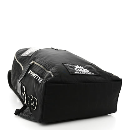 Dolce & Gabbana Nylon Logo Patches Backpack Black 4 of 9