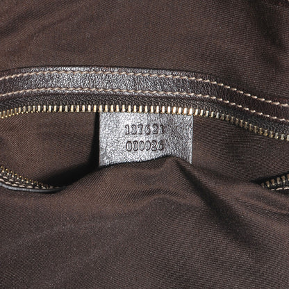 Gucci Monogram Medium Pelham Tote Ebony 7 of 7