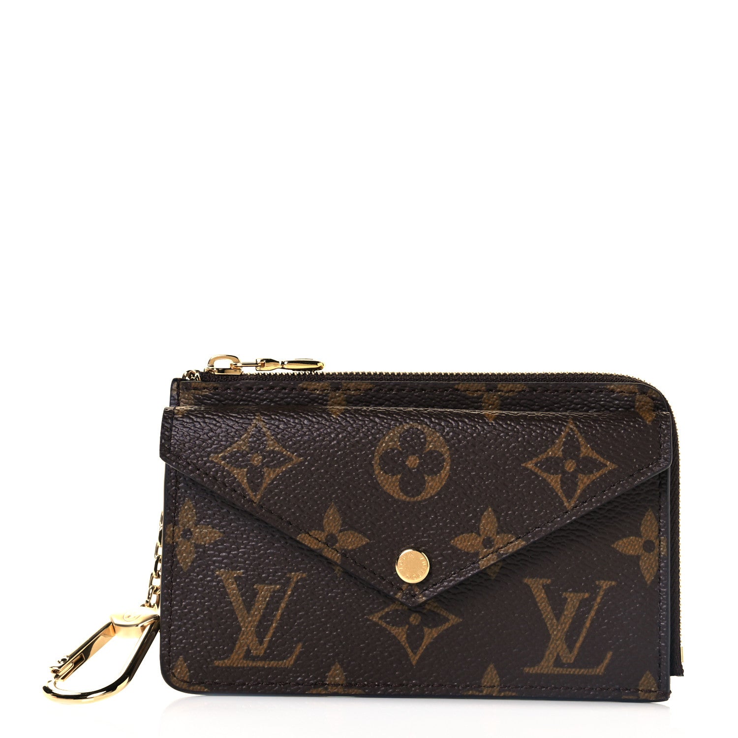 Louis Vuitton Monogram Recto Verso Card Holder Black 1 of 8