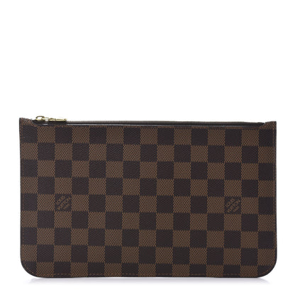 Louis Vuitton Damier Ebene Neverfull MM GM Pochette 1 of 10