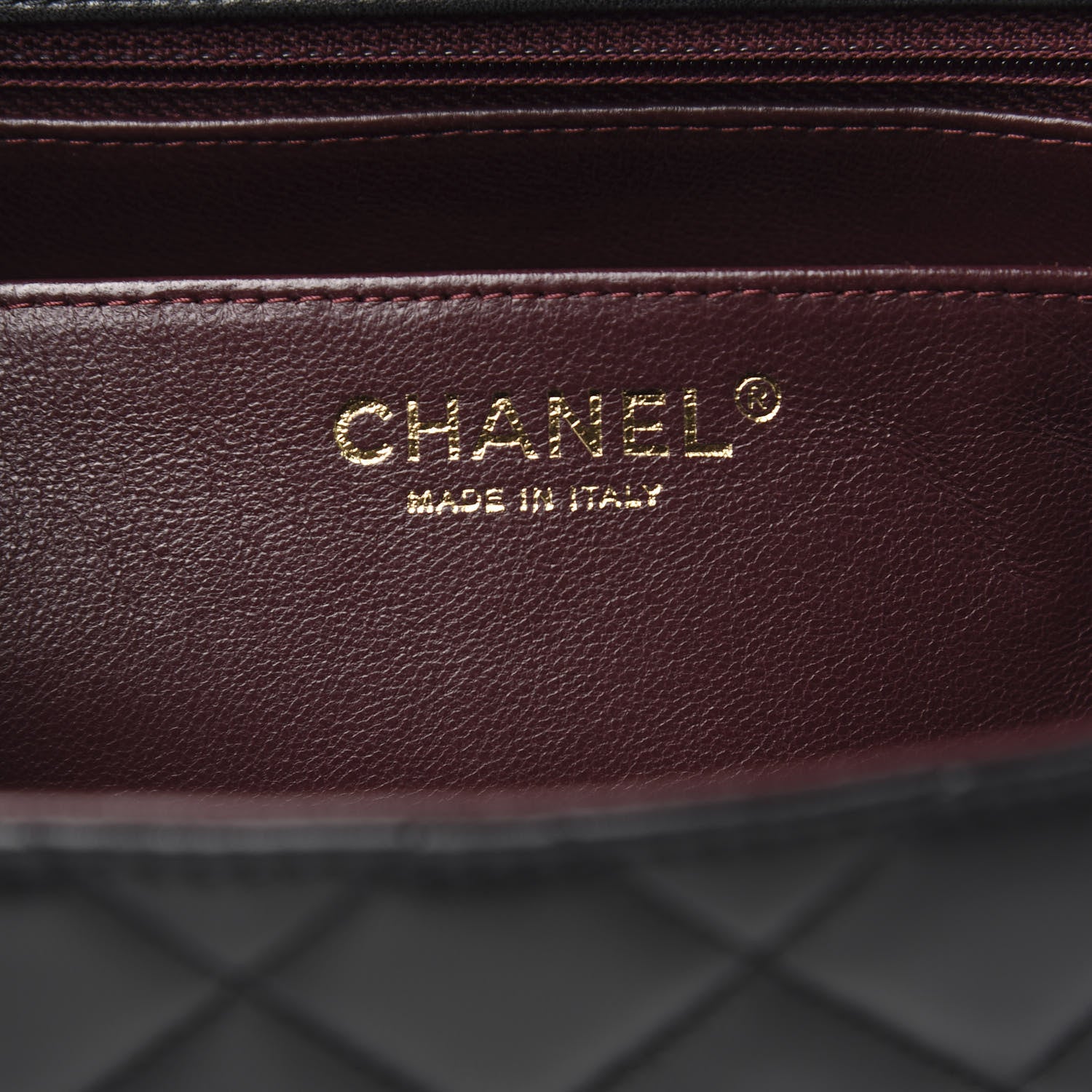 Chanel Lambskin Quilted Jumbo Single Flap Black 6 of 14