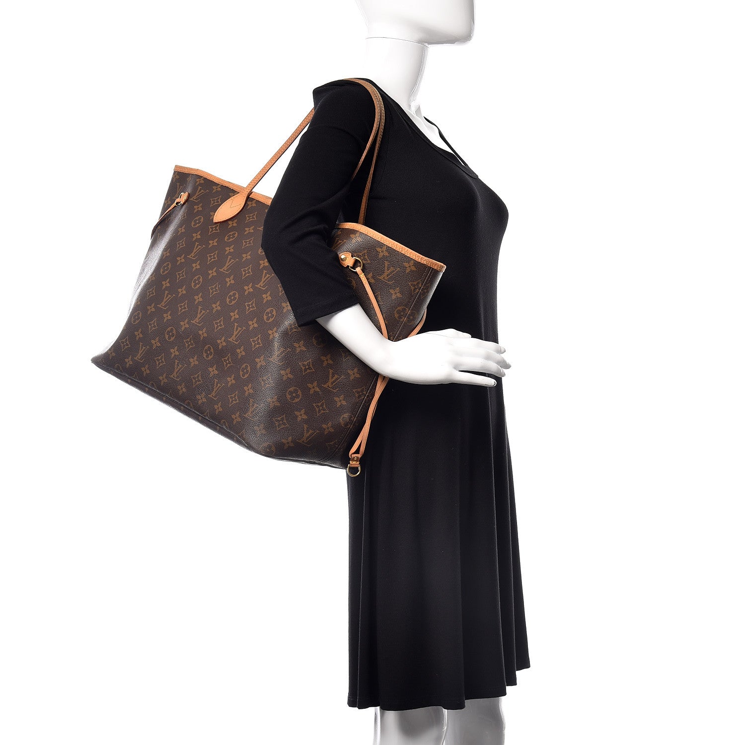Louis Vuitton Monogram Neverfull GM 2 of 22