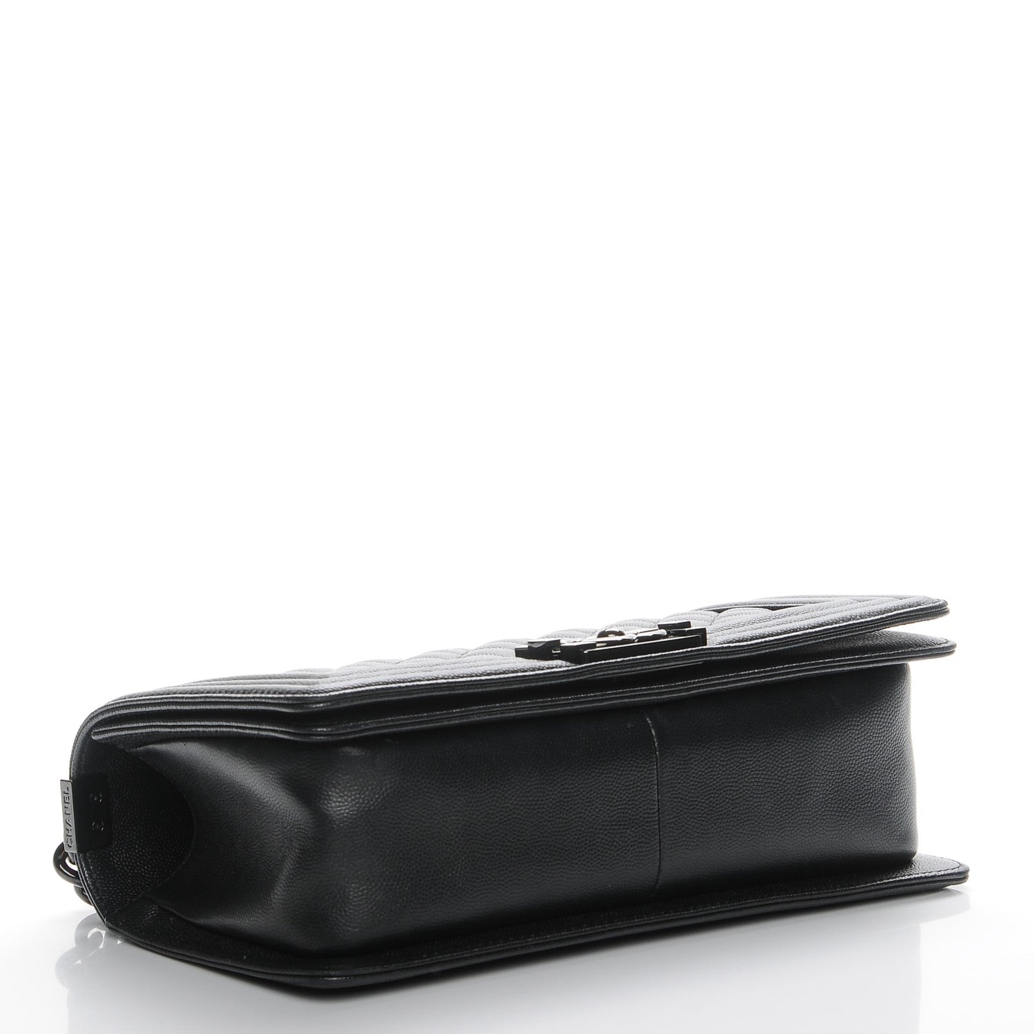 Chanel Caviar Quilted Medium Boy Flap So Black 4 of 7