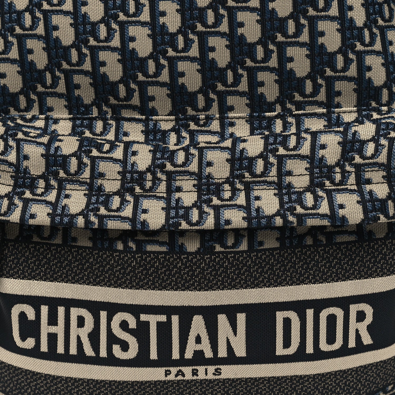 Christian Dior Oblique Diortravel Backpack Blue 6 of 8
