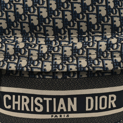 Christian Dior Oblique Diortravel Backpack Blue 6 of 8