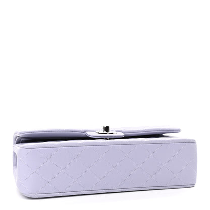 Chanel Caviar Quilted Medium Double Flap Light Purple 4 of 10