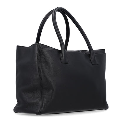 Chanel Caviar Cerf Executive Shopper Tote Black 4 of 11