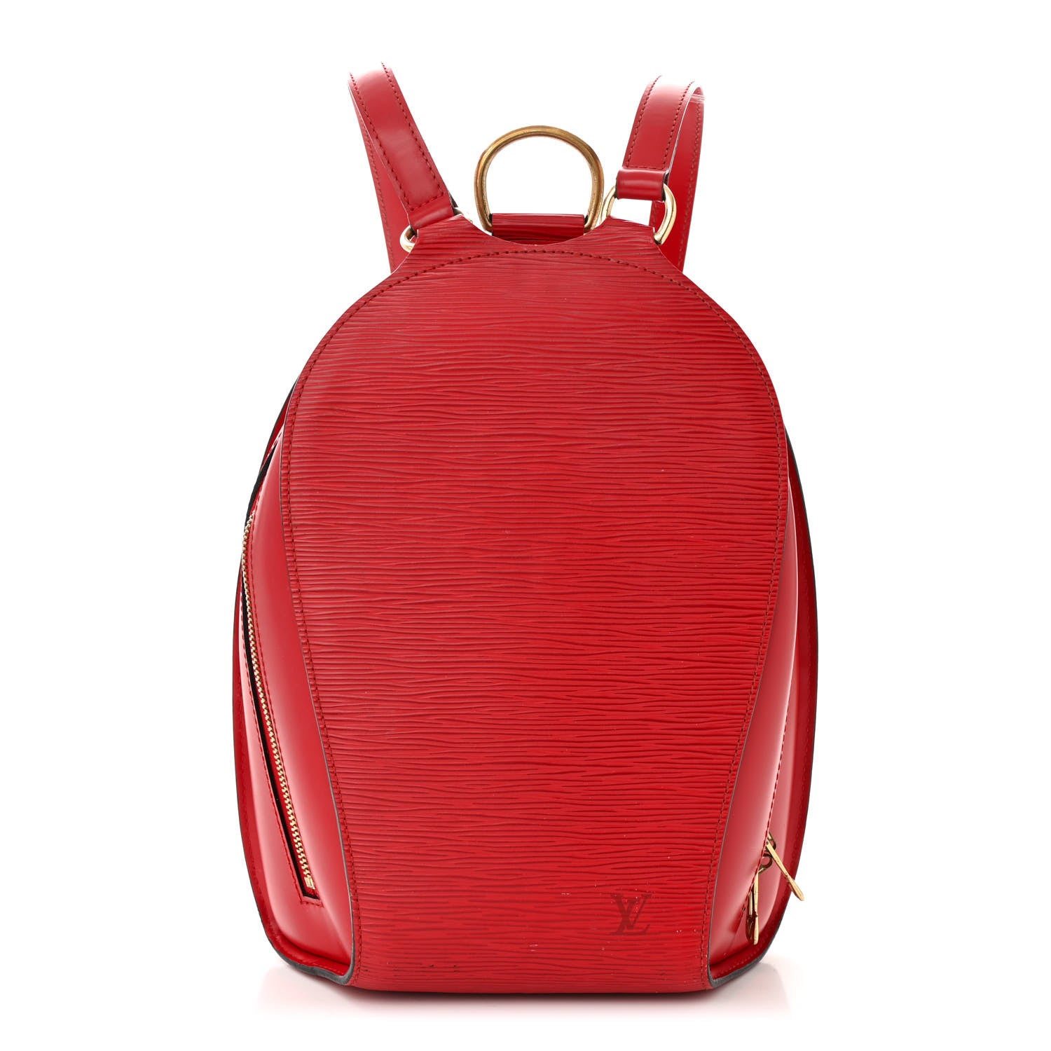 Louis Vuitton Epi Mabillon Backpack Castillan Red 1 of 17