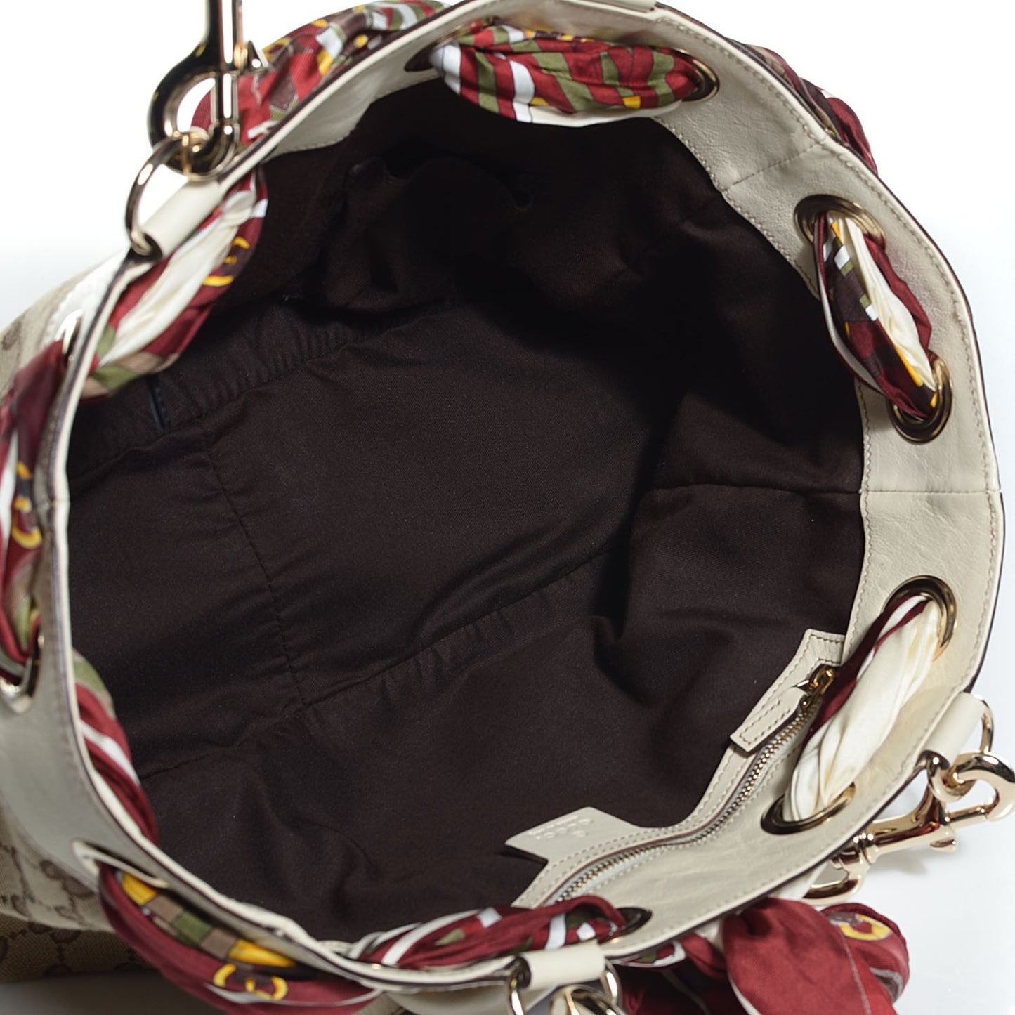 Monogram Positano Medium Tote Off White