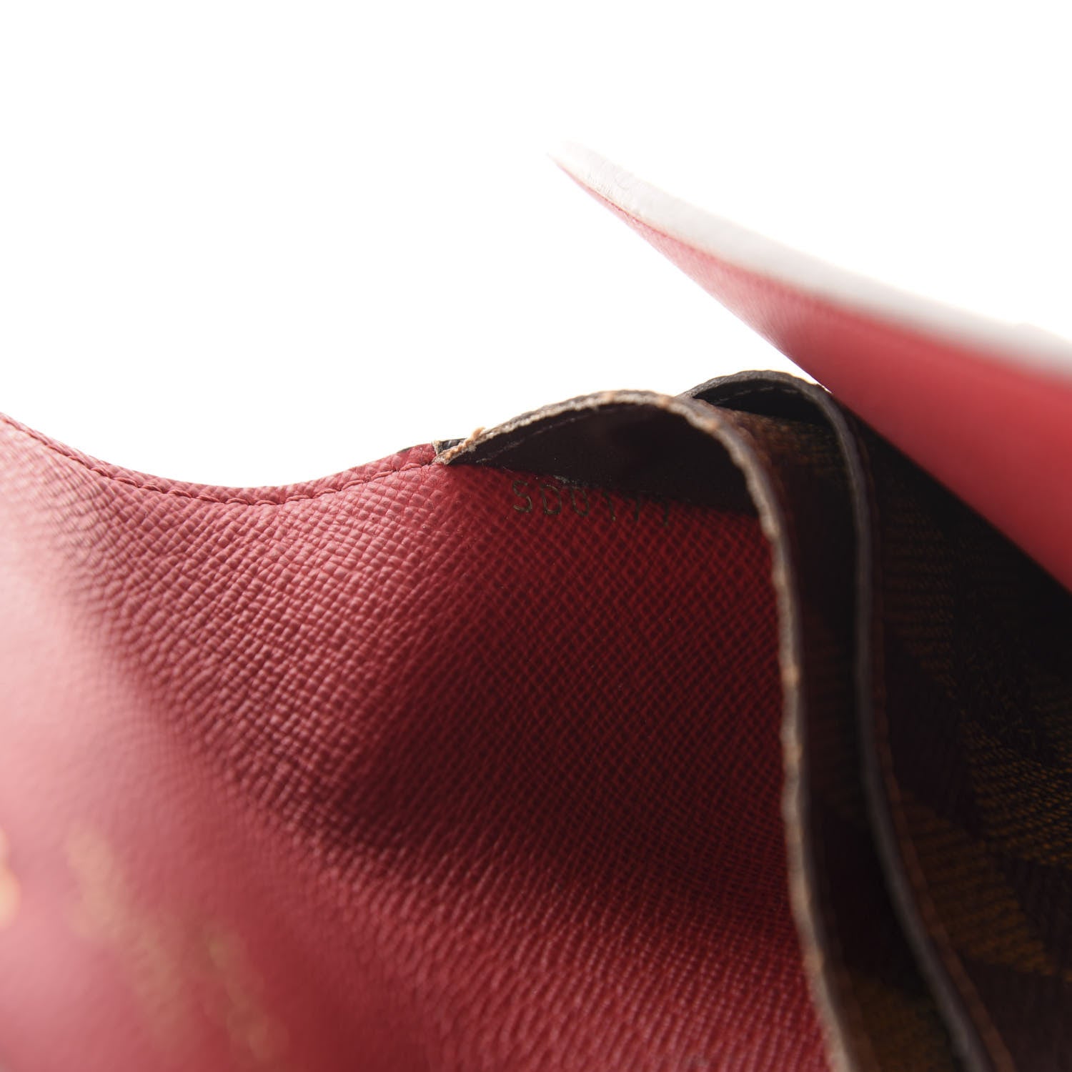 Louis Vuitton Damier Ebene Josephine Wallet Red 12 of 12