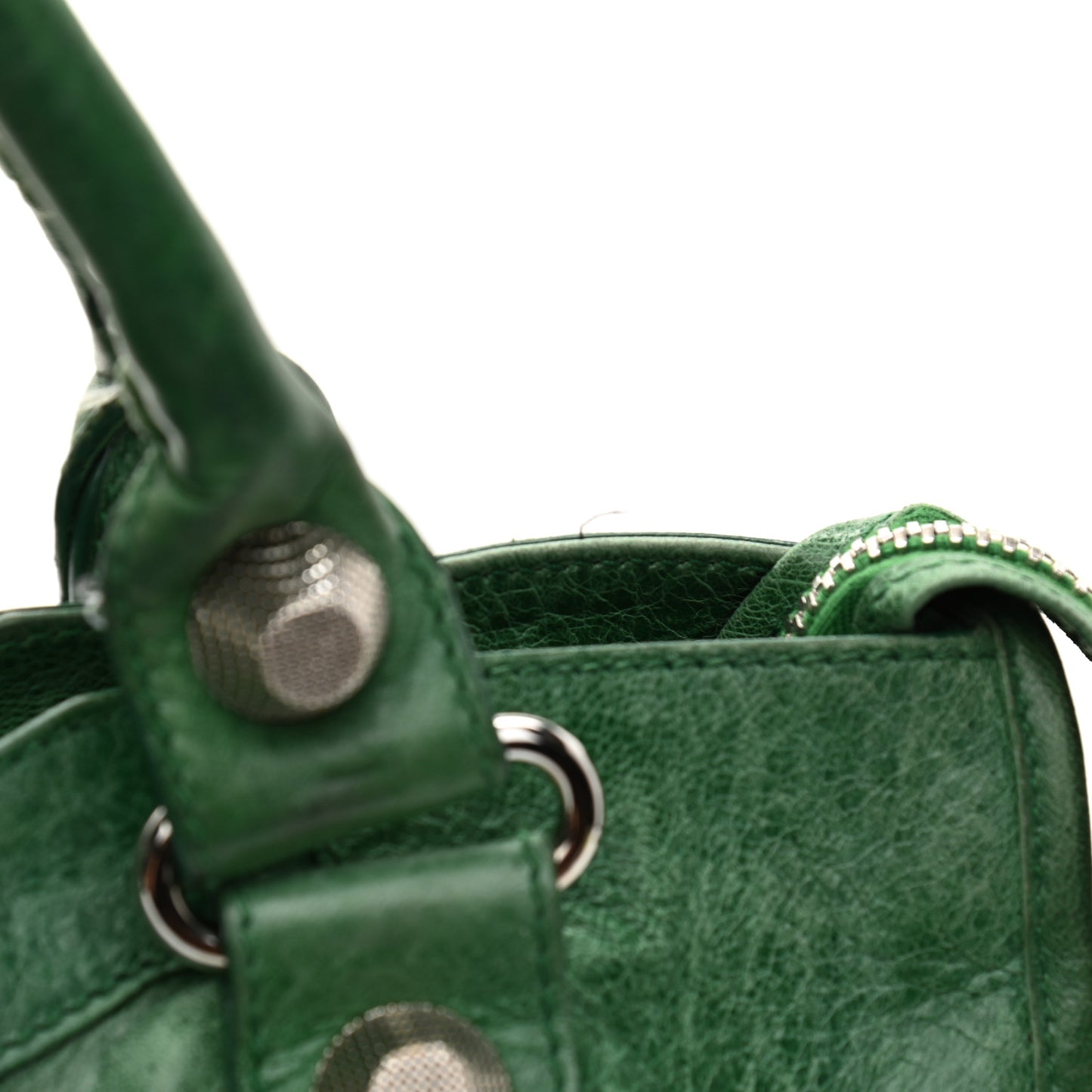 Agneau Giant 21 Silver Hardware City Vert Gazon