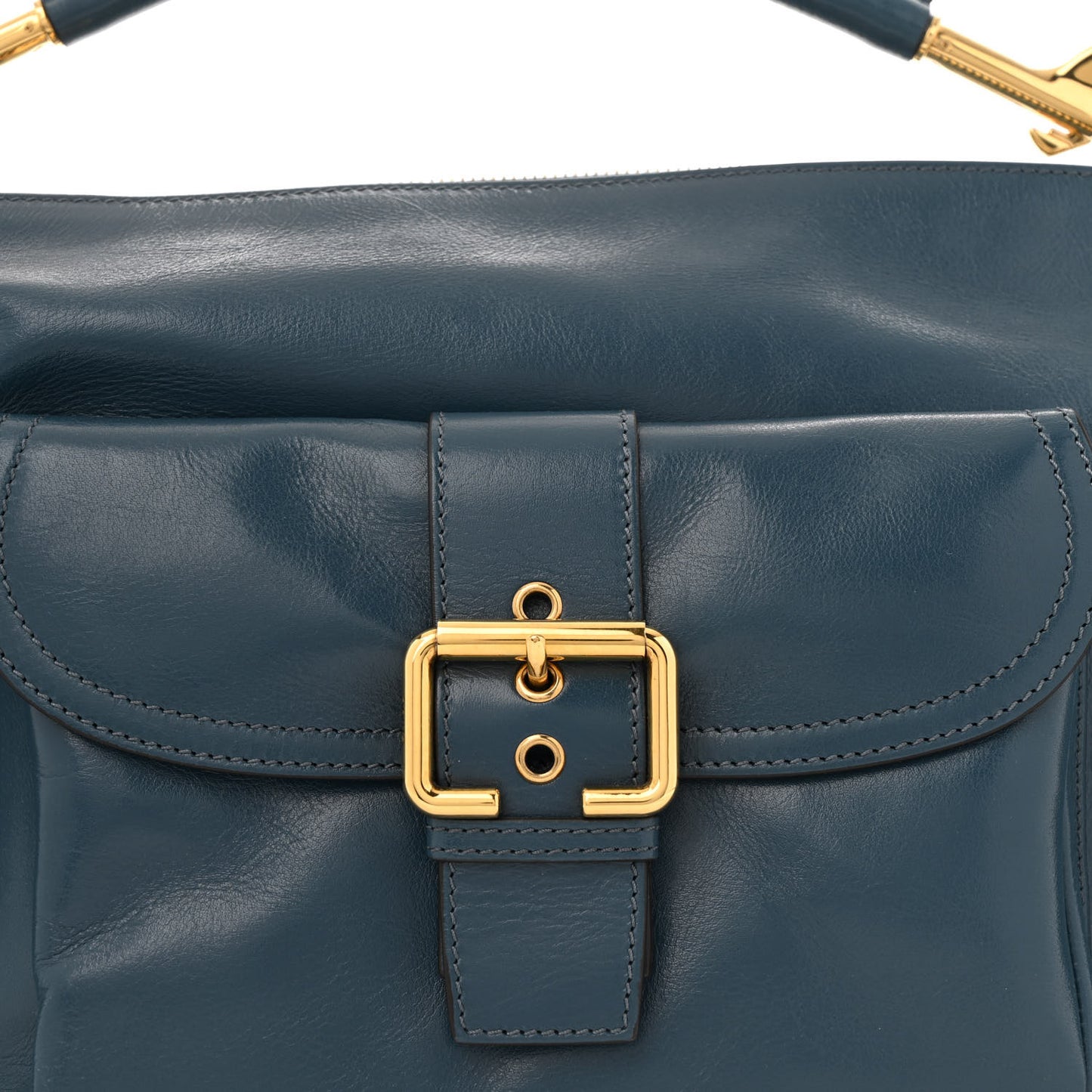 Shiny Buffalo Medium Double Carry Camera Bag Tapestry Blue