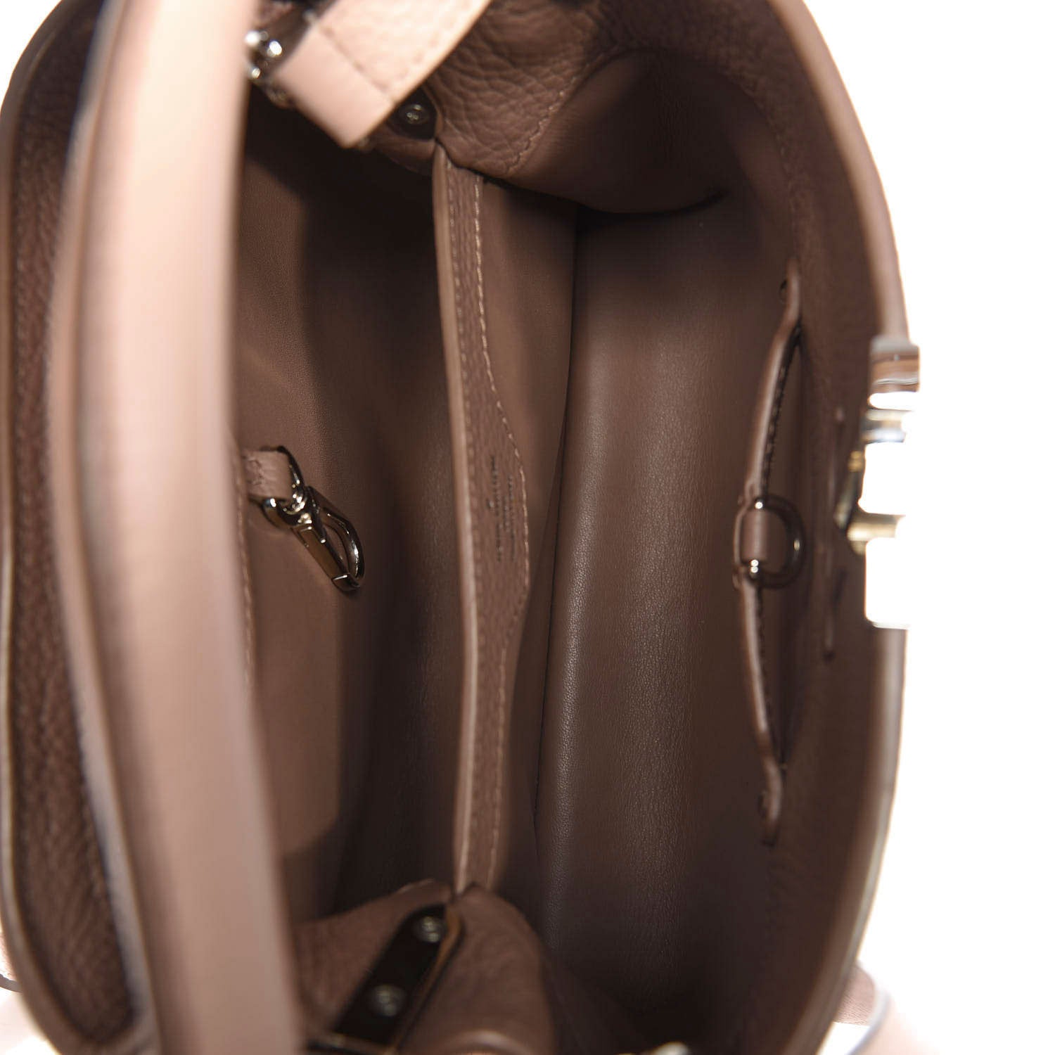 Louis Vuitton Taurillon Capucines BB Petale 6 of 13