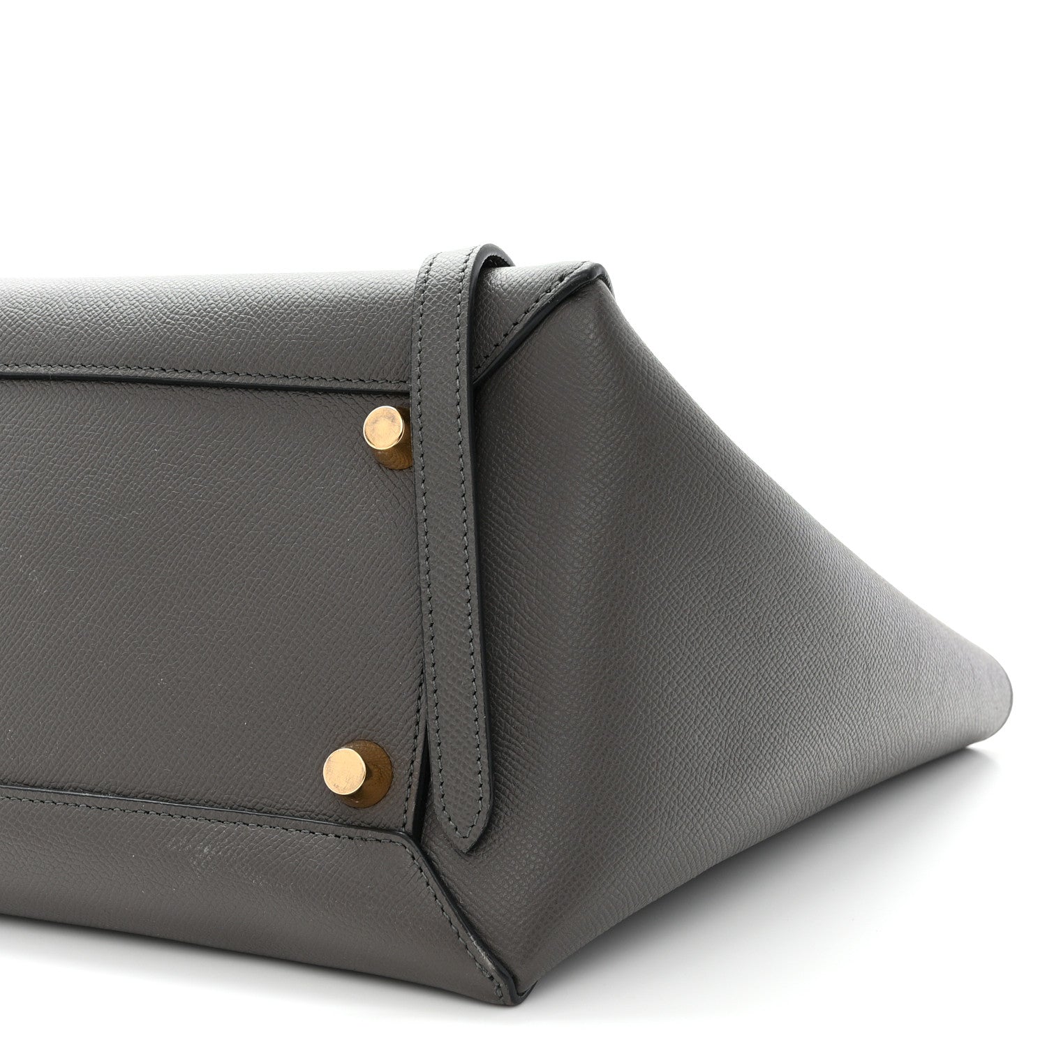 Celine Grained Calfskin Mini Belt Bag Grey 11 of 11