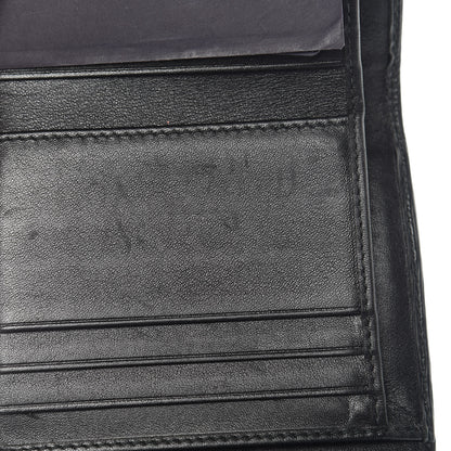 Prada Vitello Move Tri-Fold Compact Wallet Black 8 of 8