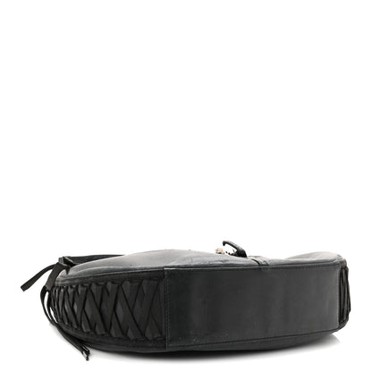 Christian Dior Calfskin Admit It Hobo Black 4 of 12