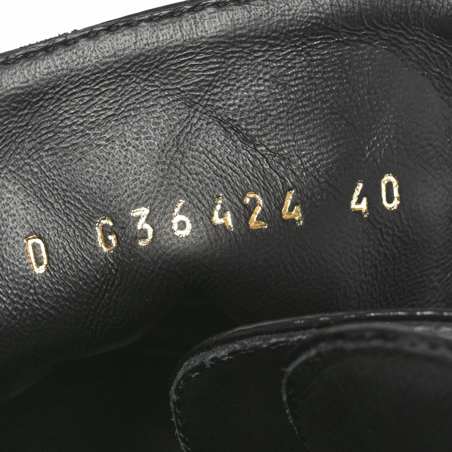 Chanel Shiny Goatskin Calfskin Quilted Lace Up Combat Boots 40 Black 6 of 8
