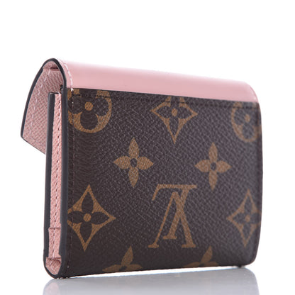 Louis Vuitton Monogram Zoe Wallet Rose Ballerine 3 of 8