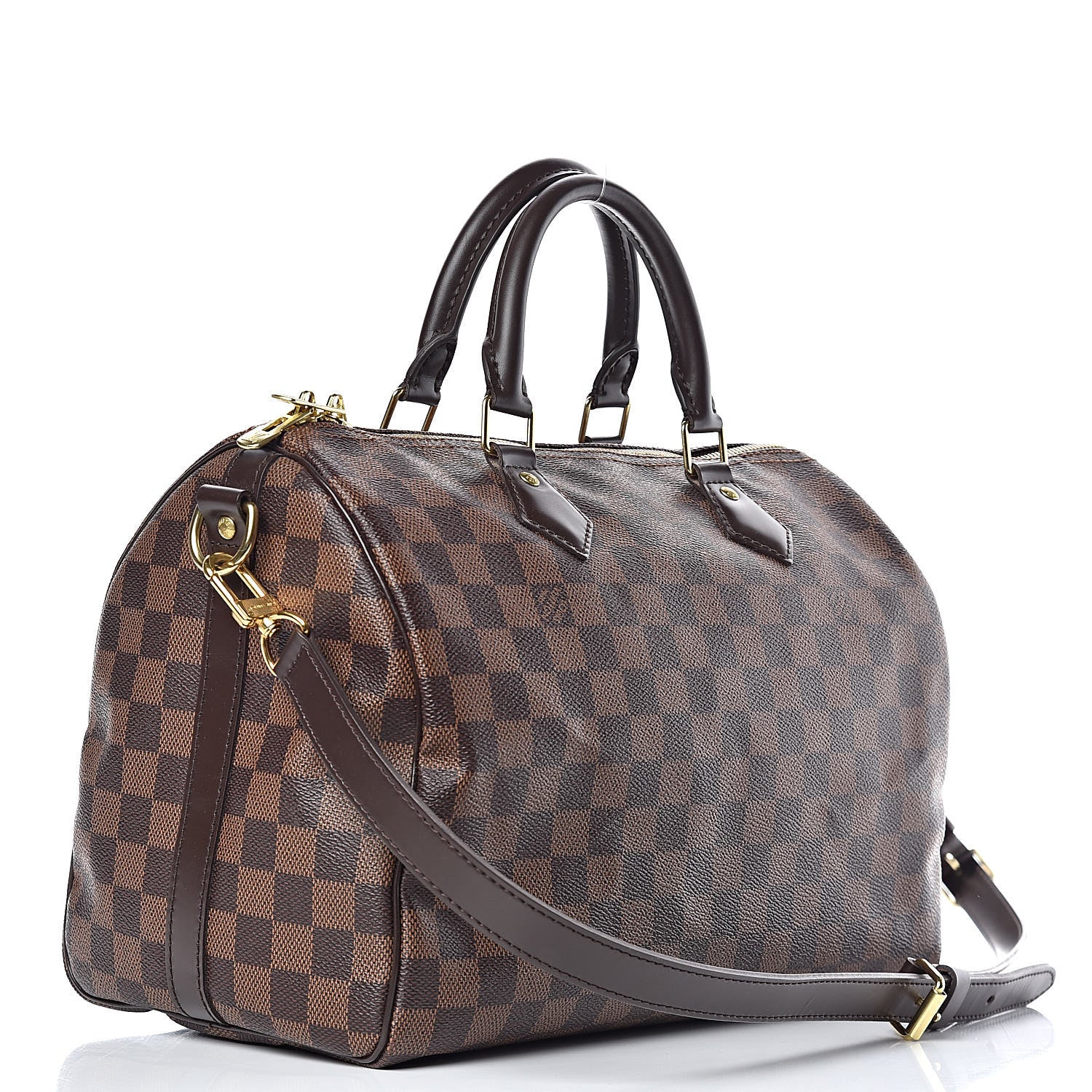 Louis Vuitton Damier Ebene Speedy Bandouliere 30 3 of 15