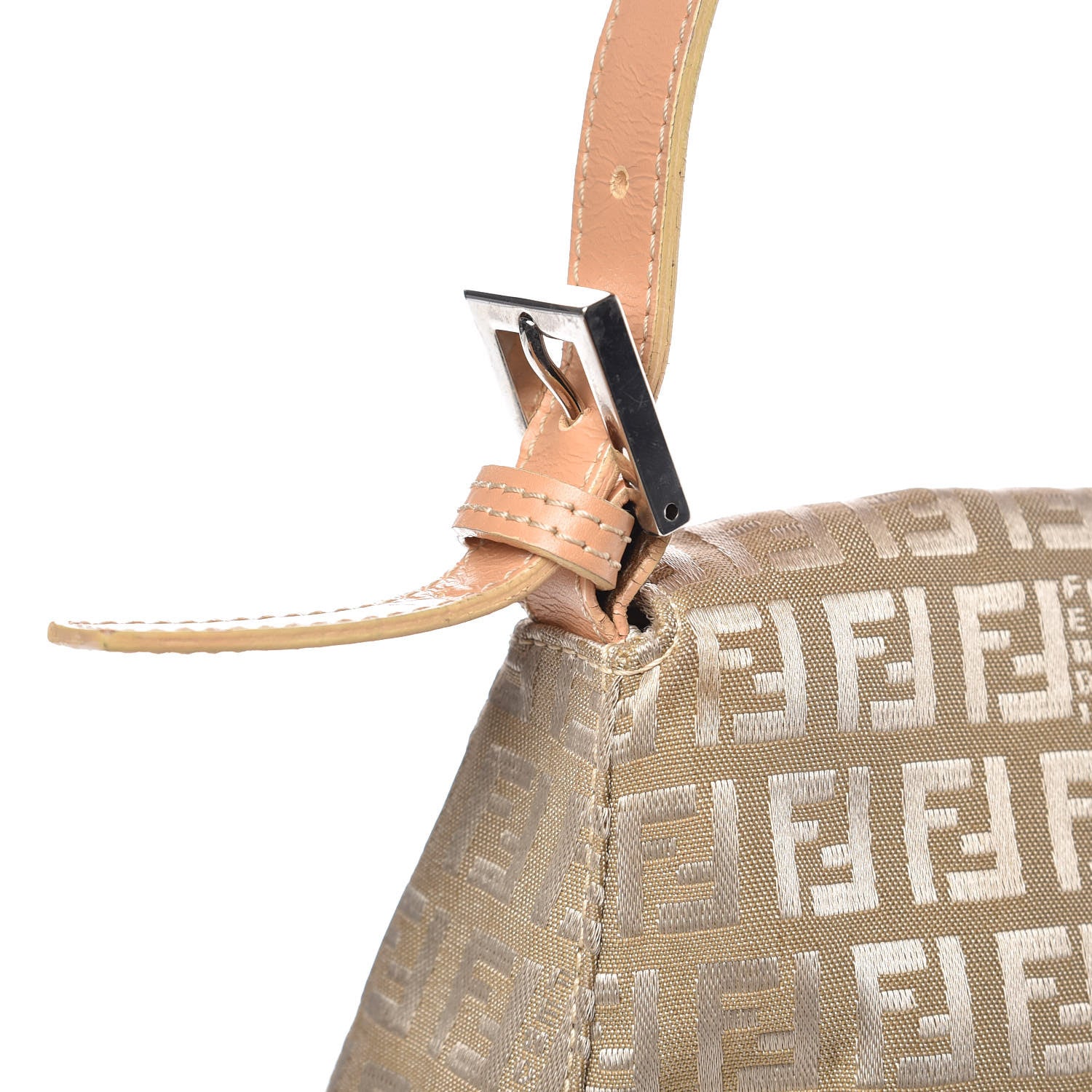 Fendi Zucchino Mama Baguette Beige 14 of 14