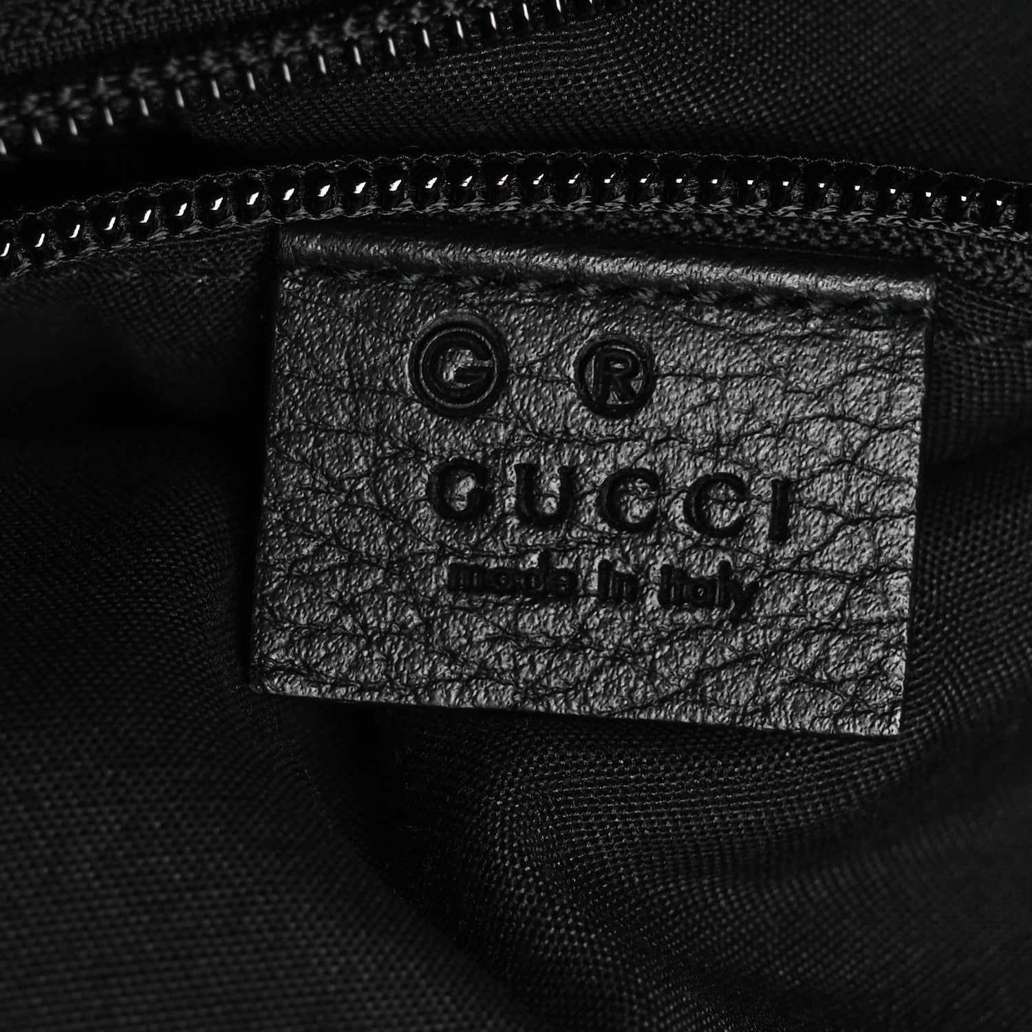 Gucci Denim Monogram Medium Backpack Black 6 of 12