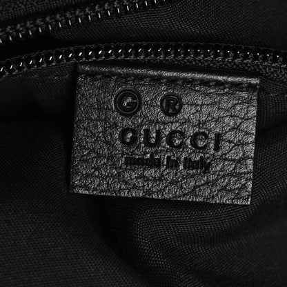 Gucci Denim Monogram Medium Backpack Black 6 of 12
