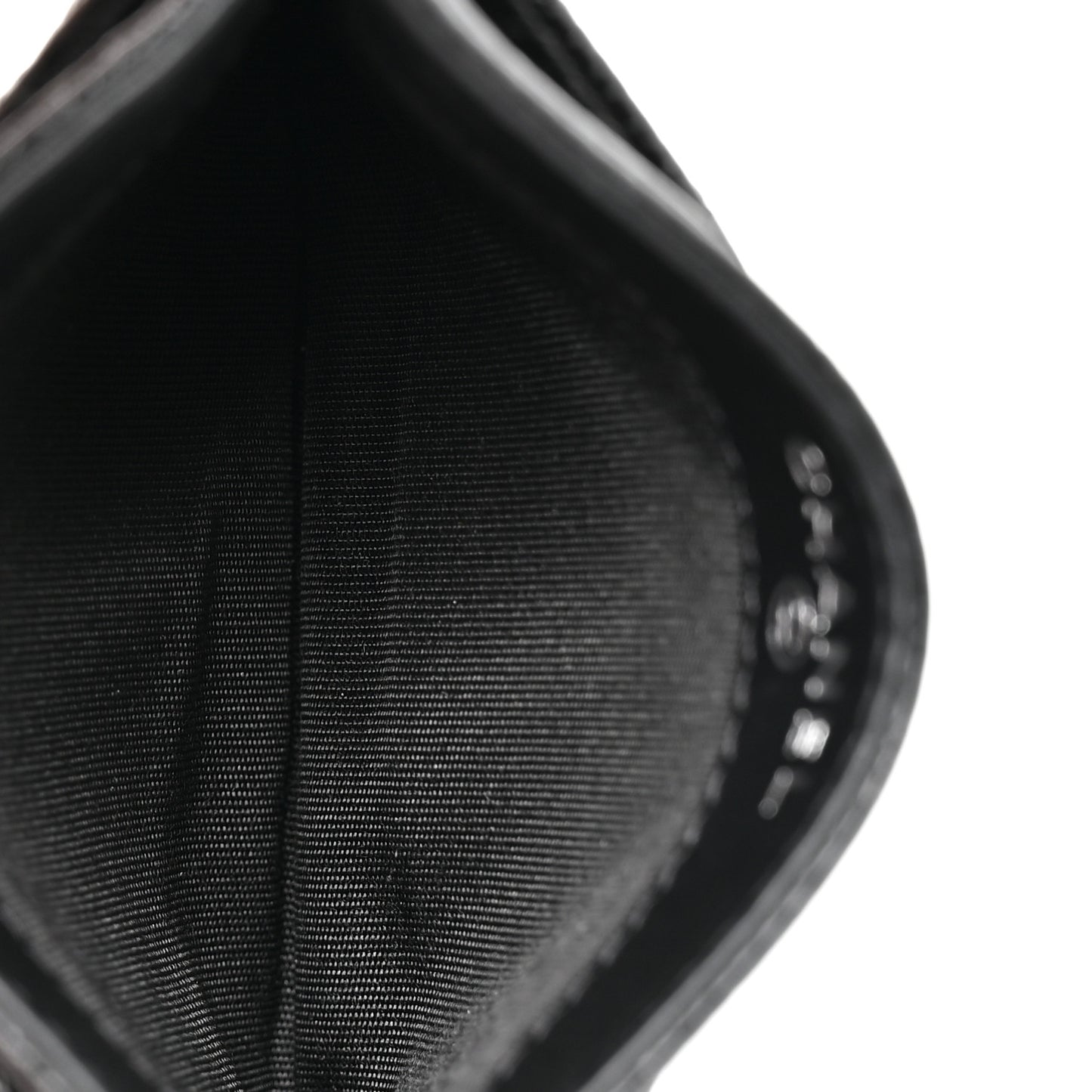 Caviar Quilted Incognito Card Holder Black Black