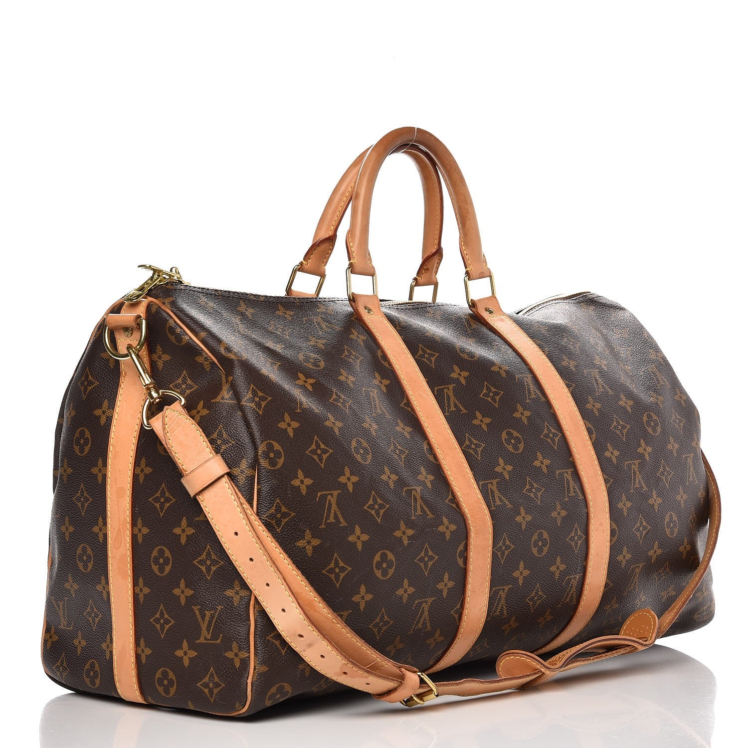Louis Vuitton Monogram Keepall Bandouliere 50 3 of 19