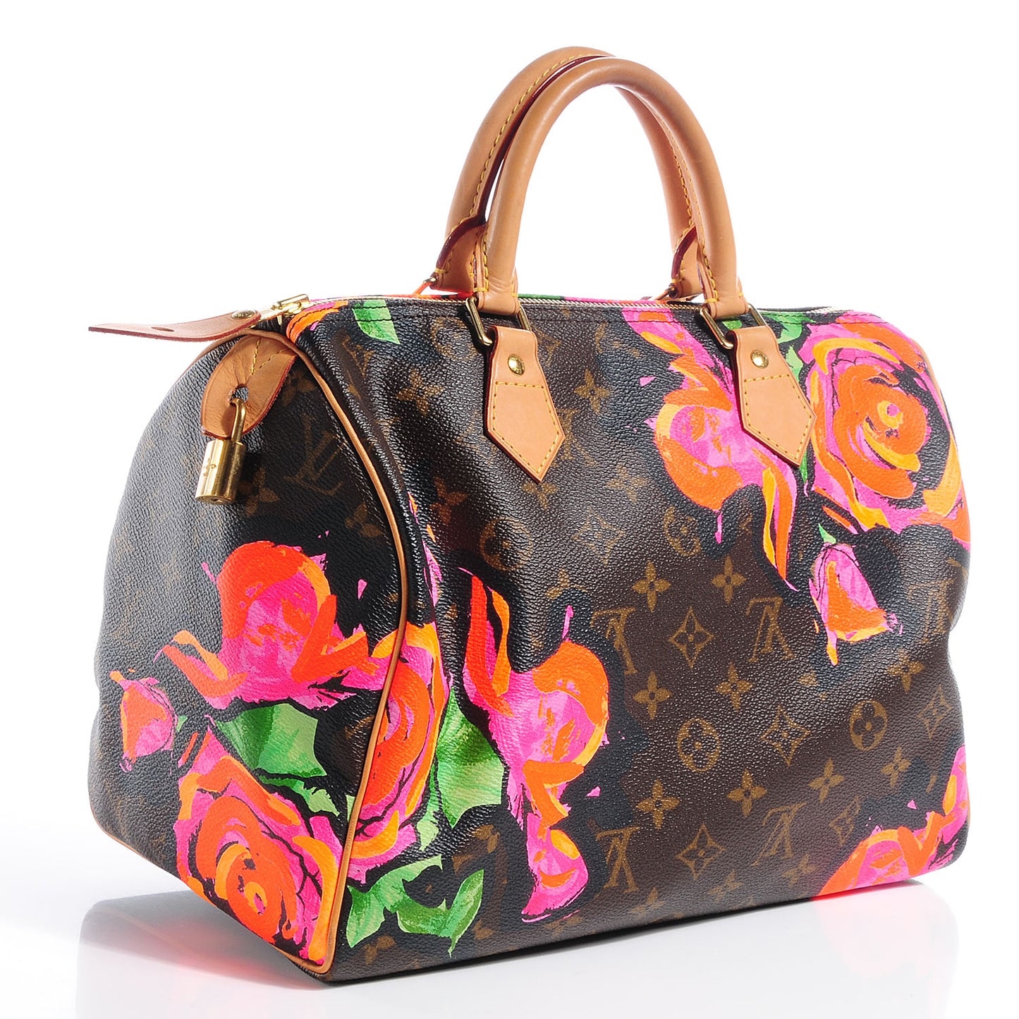 Monogram Roses Speedy 30