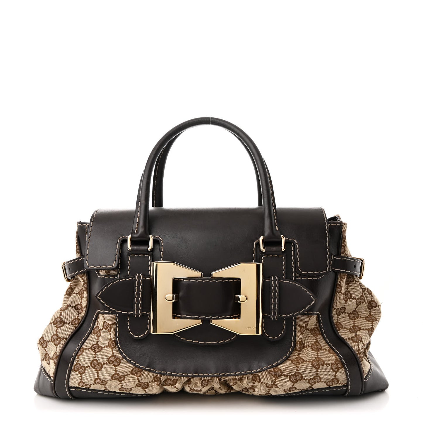 Monogram Large Queen Tote Brown