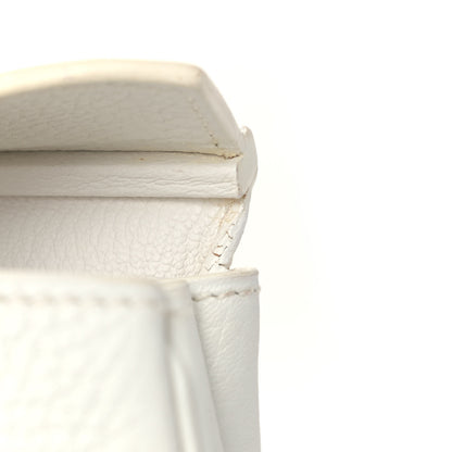 Hermes Taurillon Clemence Birkin 35 White 9 of 10