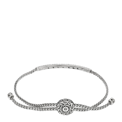 John Hardy Sterling Silver Moonstone Classic Chain Pull Through Bracelet 2 of 4