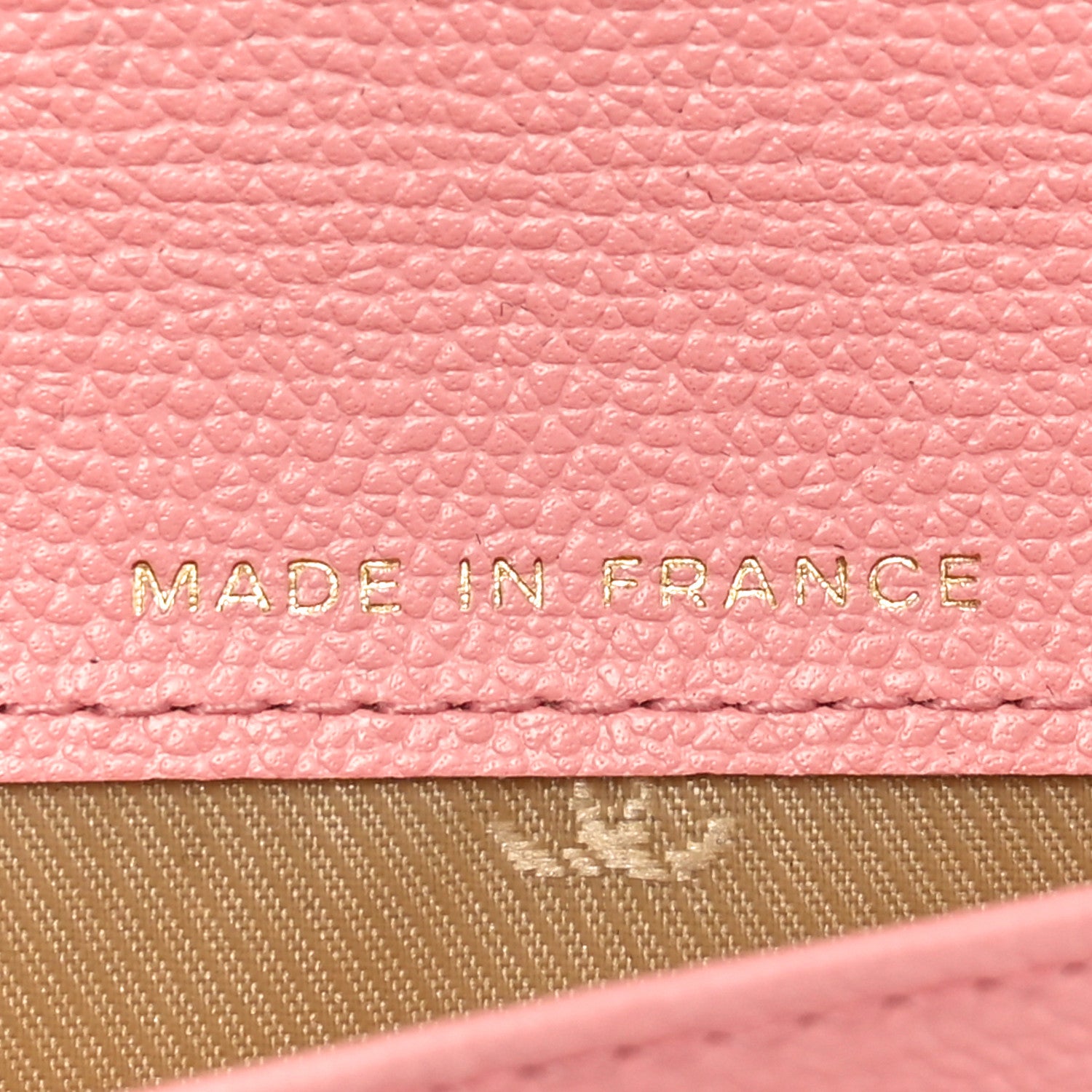 Chanel Grained Calfskin CC Button Long Wallet Pink 7 of 12