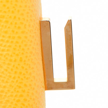 Hermes Epsom Horseshoe Birkin 35 Jaune 26 of 44