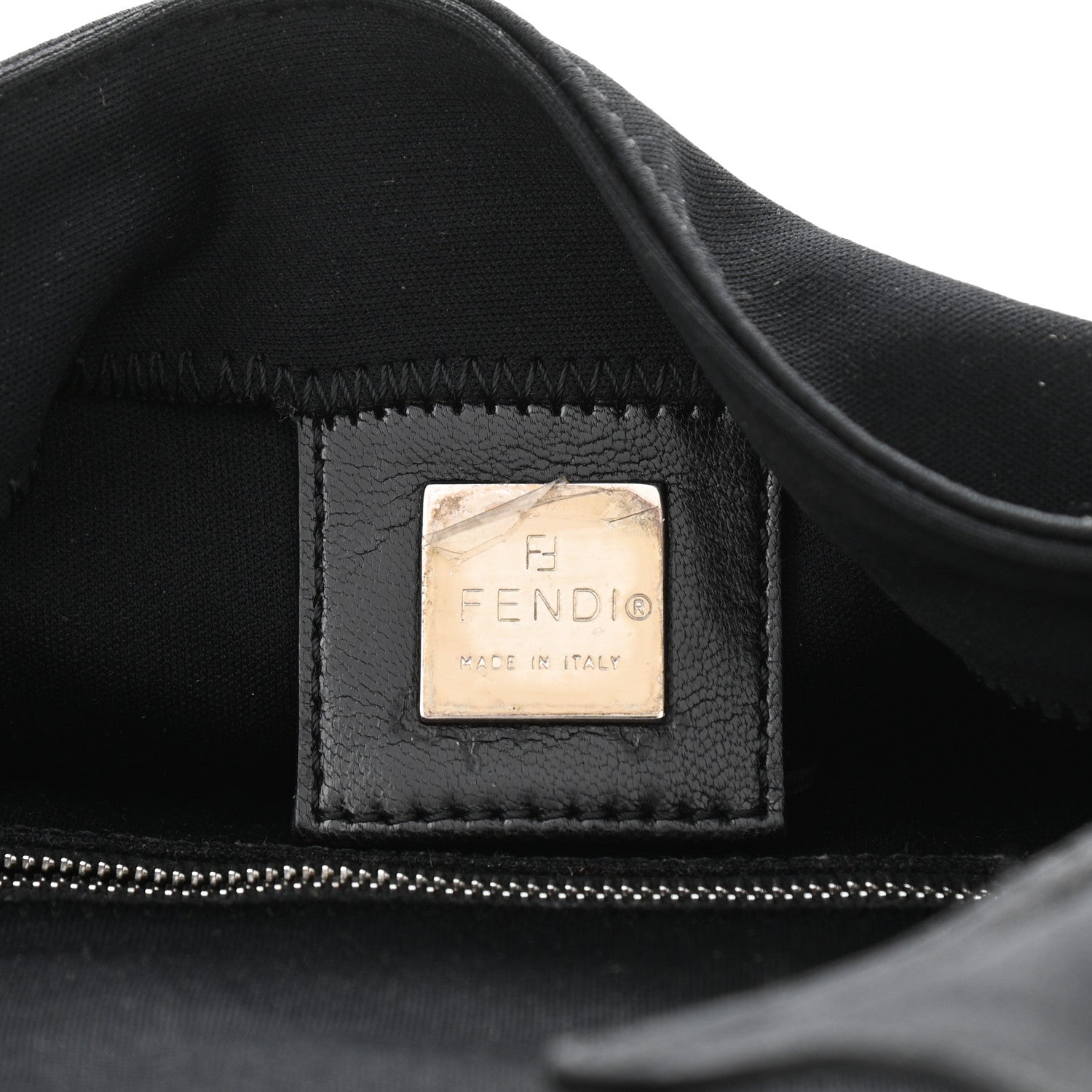 Fendi Neoprene Baguette Black 5 of 8