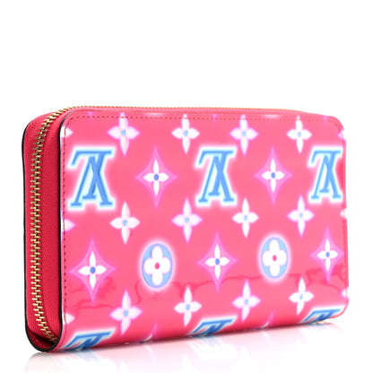 Louis Vuitton Vernis Valentine Zippy Wallet Fuchsia Neon 3 of 6