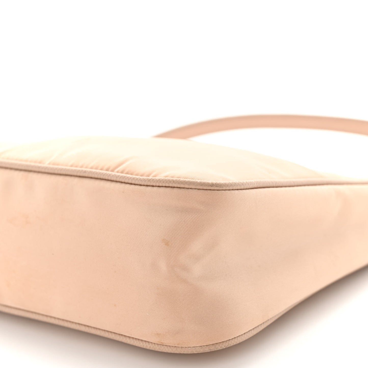 Re-Nylon Saffiano Mini Re-Edition 2005 Bag Cammeo