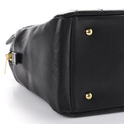 Chanel Caviar Quilted Petit Timeless Tote PTT Black 6 of 9