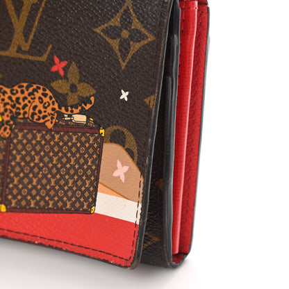 Louis Vuitton Monogram 2018 Christmas Animation Sarah Wallet 17 of 19