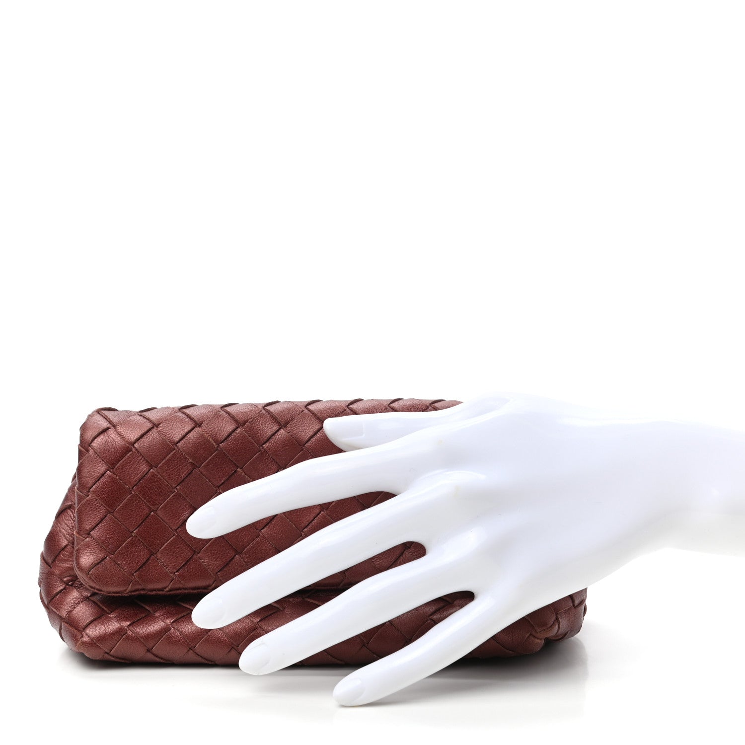 Bottega Veneta Nappa Intrecciato Clutch Brown 2 of 9