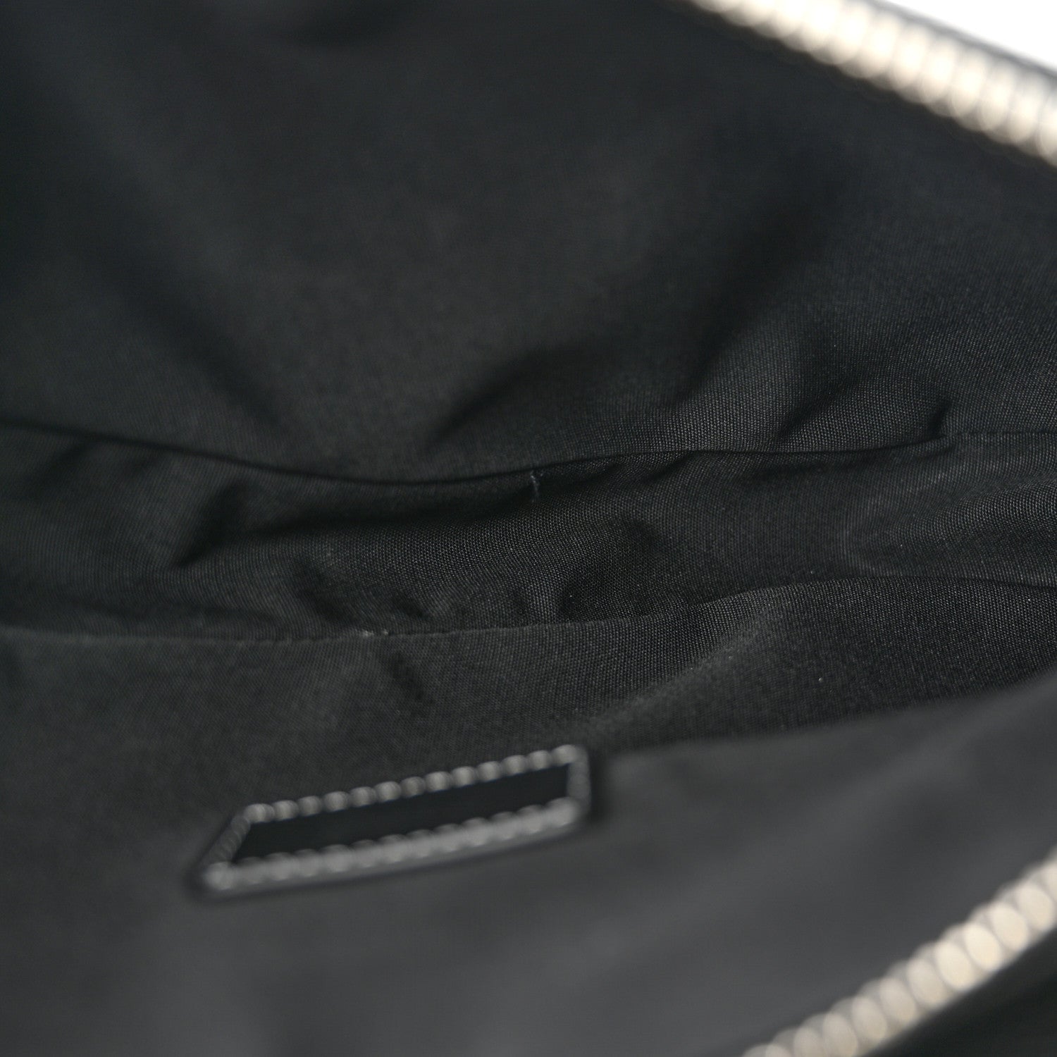 Christian Dior X KAWS Grained Calfskin Bee Saddle Bag Black 5 of 11