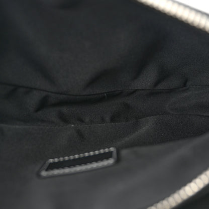 Christian Dior X KAWS Grained Calfskin Bee Saddle Bag Black 5 of 11