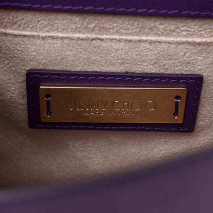 Jimmy Choo Smooth Calfskin Rebel Crossbody Bag Purple 6 of 12