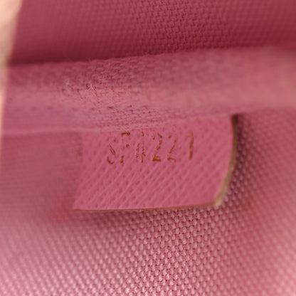 Louis Vuitton Monogram 2021 Christmas Animation Japanese Garden Mini Pochette Accessories Wisteria Pink 7 of 9