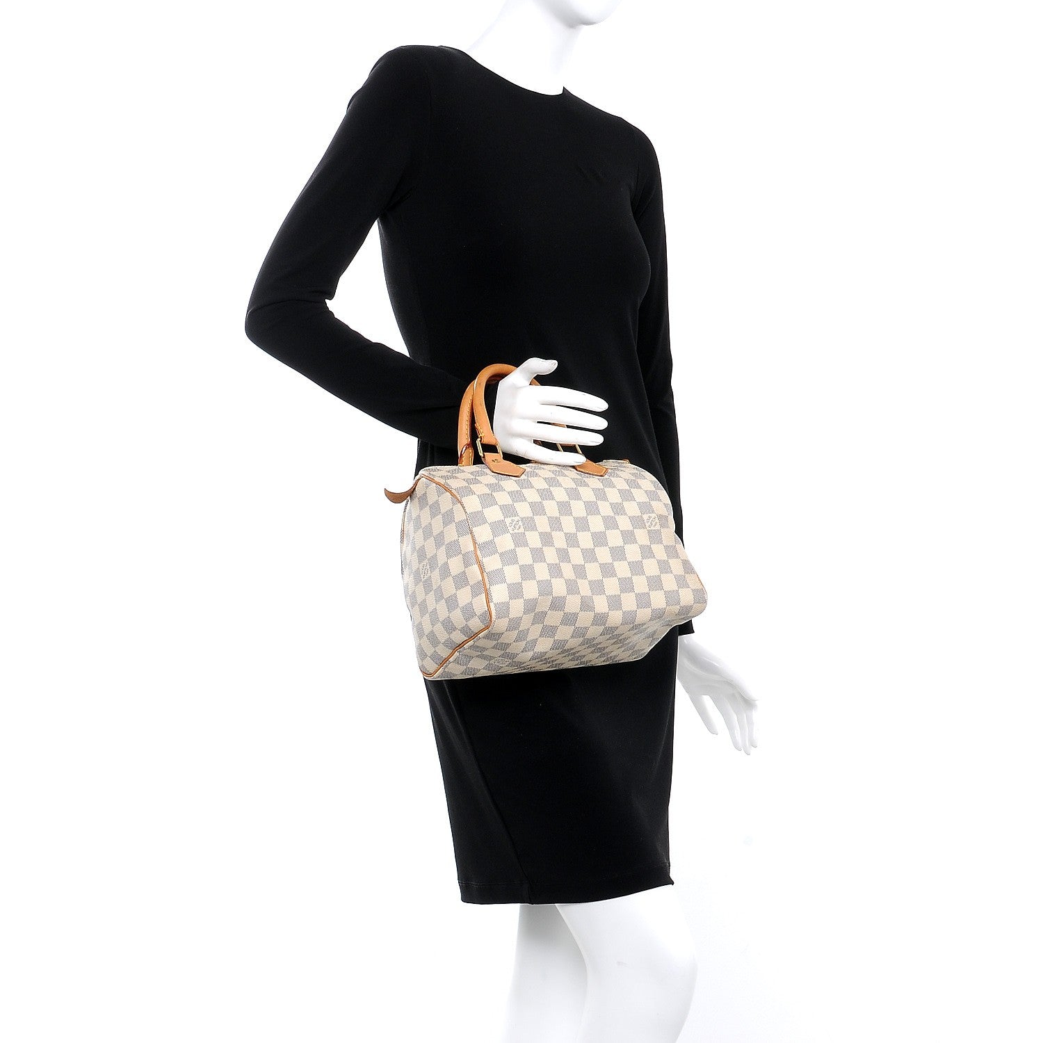 Louis Vuitton Damier Azur Speedy 25 2 of 16