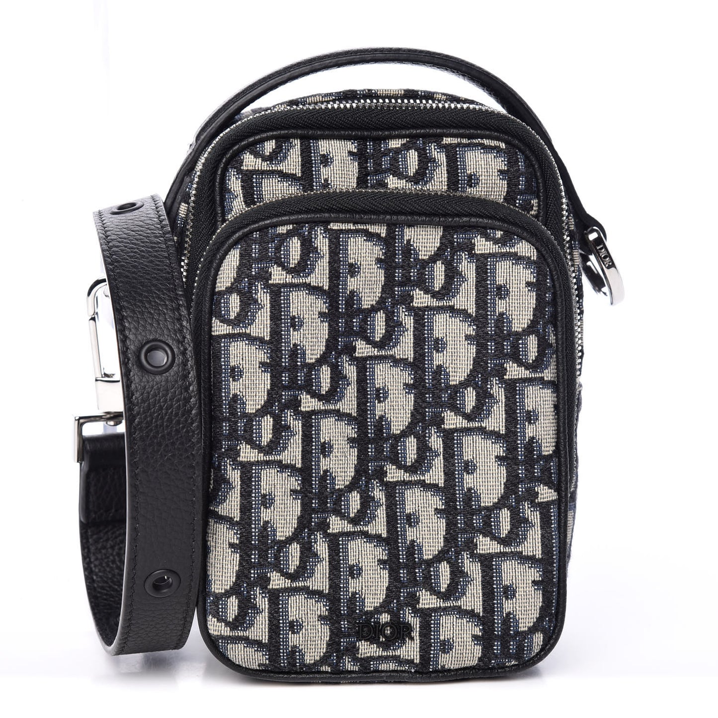 Oblique Crossbody Bag Blue