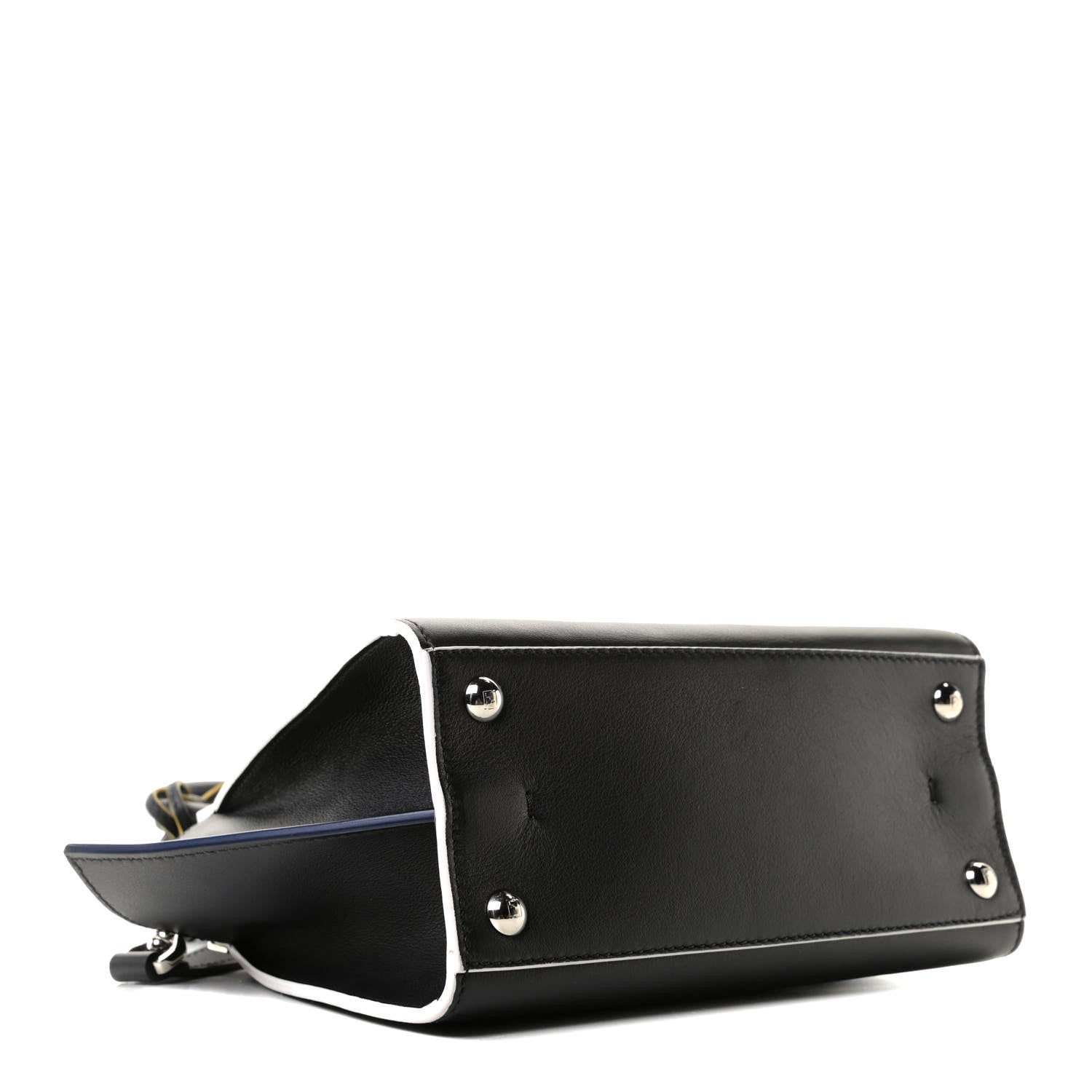 Fendi Vitello Dolce Mini 3Jours Tote Black 3 of 10