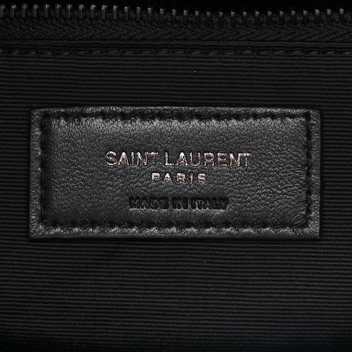 Calfskin Quilted Toy Loulou Puffer Monogram Monochrome Chain Satchel Black