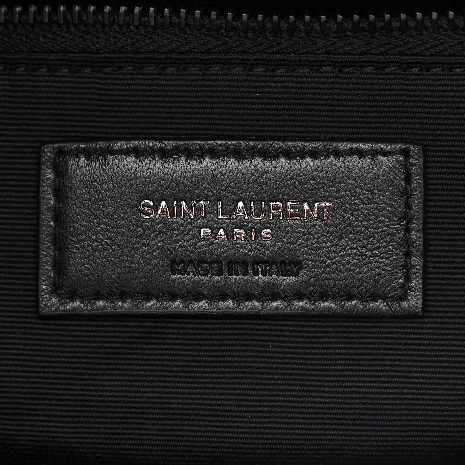 Saint Laurent Calfskin Quilted Toy Loulou Puffer Monogram Monochrome Chain Satchel Black 7 of 12